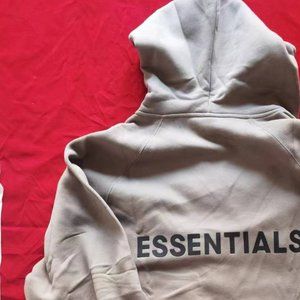 Fear of God Essentials Full Zip Up Hoodie